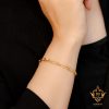 دستبند طلا زنجیری زنانه