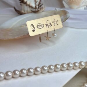 انگشتر طلا مدل زندگی دریایی زنانه