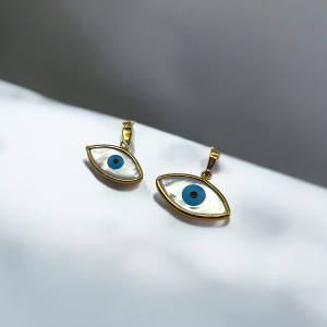 آویز طلا مدل چشم