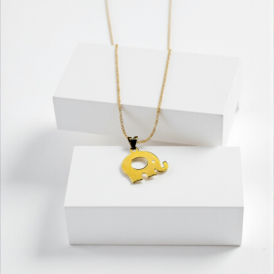 آویز ۱۸ عیار طرح فیل