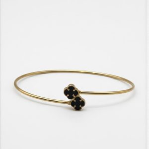 بنگل ۱۸ عیار طرح ونکلیف مشکی