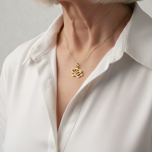 آویز ۱۸ عیار اسم مادر